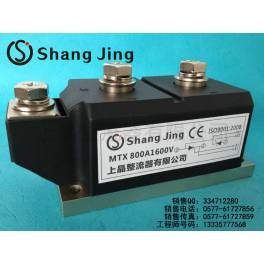 MTX800A1600V silicon controlled rectifier module MTX800A thyristor module air-cooled