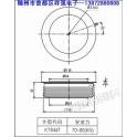 TECHSEM KK3000A 2500V intermediate frequency furnace dedicated silicon controlled rectifier thyristor