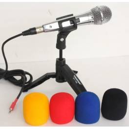 6900 capacitive microphone and desktop holder and 3 sponge cover
