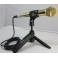 American SENRUN PC-K200 capacitive microphone gold and -102 holder