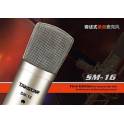 Takstar SM-16-M professional capacitive microphone microphone suit K record capacitance microphone