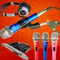 classical capacitive microphone and cantilever and 5.1 sound card colour optional