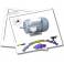 ShangHai motor JY7142 series Single-phase capacitance motor 750W
