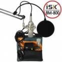 ISK BM-800 BM800 capacitive microphone computer K record