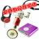 MC2000 capacitive microphone and XOX PK3 PK-3 and holder and headphones