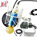 MC-5000 large diaphragm capacitive microphone microphone and 48V power supply and NB39 cantilever