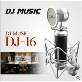 DJ MUSIC DJ-16 DJ16 capacitive microphone microphone record network K microphone device