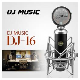 DJ MUSIC DJ-16 capacitive microphone microphone record network K microphone monitor