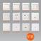 switch socket panel genuine set meal 56 switch socket power supply socket