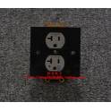 American WATT GATE 381 power supply socket and panel