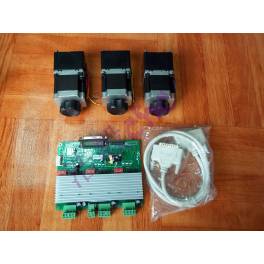 57 stepping motor small size engraving machine three-axis interface board MACH3 control board TB6560 driver