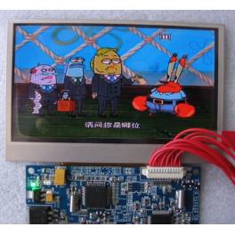 3.4-4.3 inch AMOLED video driver board support