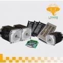 57 stepping motor 3 and driver 3 and interface board and switching power supply
