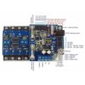 6WD 4WD High power motor driver board function ISP arduino