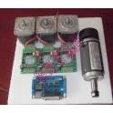 DIY engraving machine electric set meal driver and stepping motor and interface board and American import principal axis