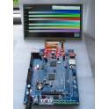 board MP3 with Touch screen development board driver 7 inch screen CAN STM32 single