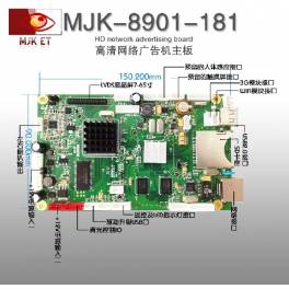 wired high definition network board screen board network driver one board