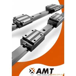 original import Taiwan PMI AMT linear motion bearing guide rail flange slider MSA45LE-N genuine