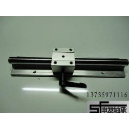 SBR40 linear guideway 1000L guide rail slider position