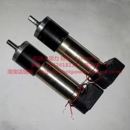 24V380 rpm 37 W power RE25 hollow reducer DC servo motor encoder